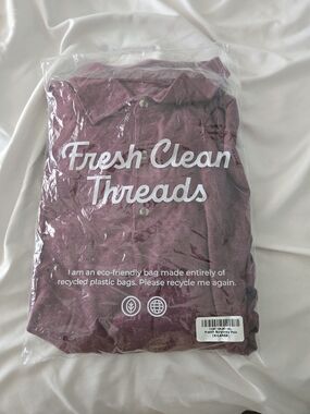 Fresh Clean Threads Burgundy XL Polo Shirt